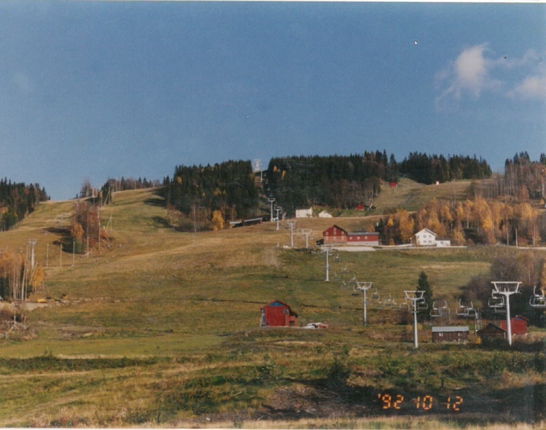 Den gang Hafjellheis 3 stod nederst i Hafjell Alpinsenter.