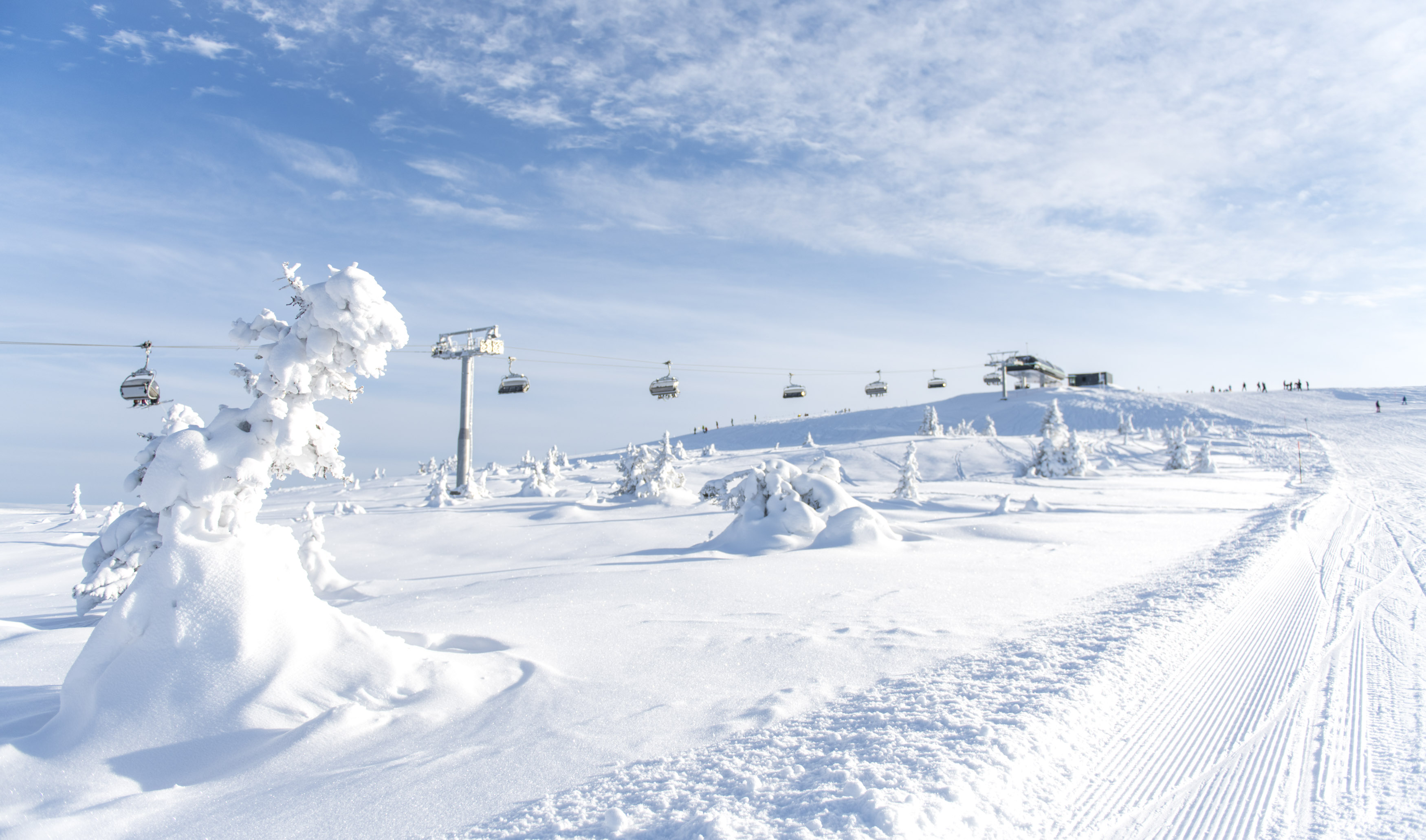 Hvit vinter i Hafjell