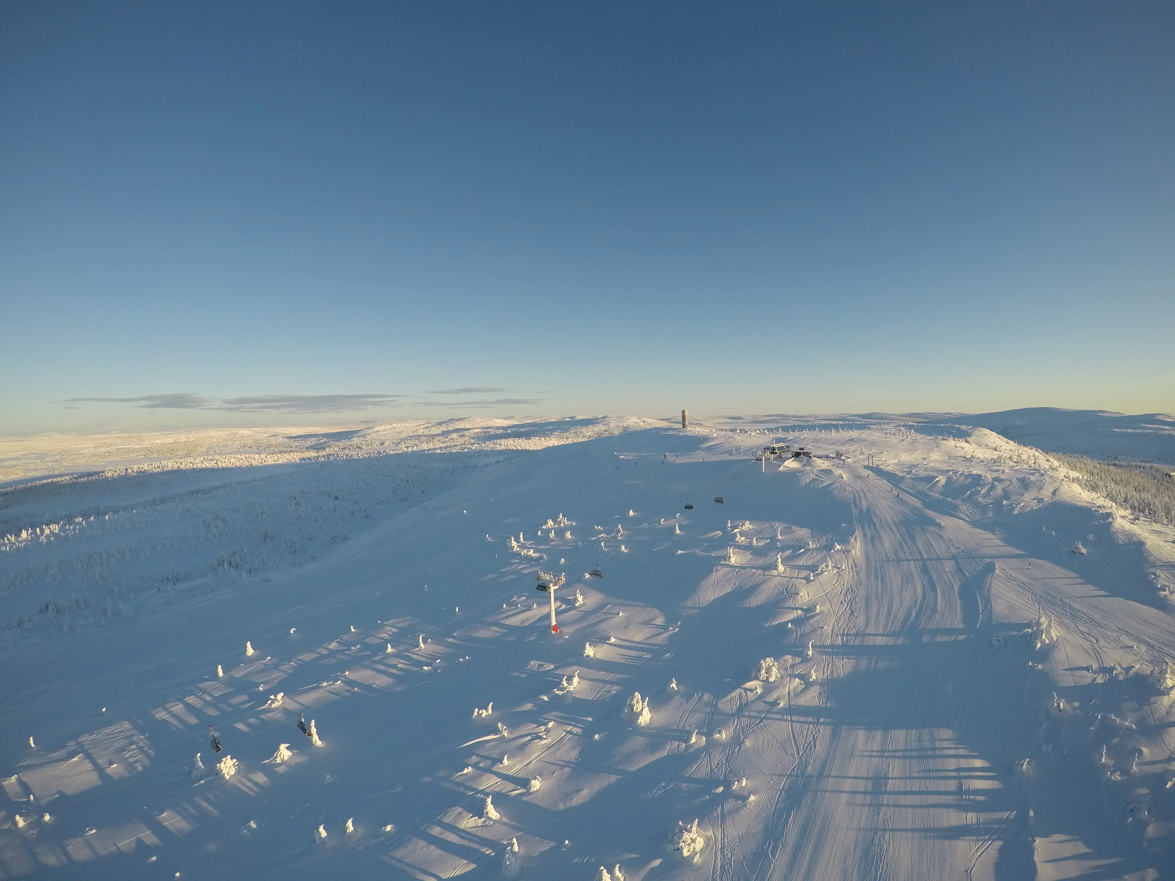 Snørik vinter i Hafjell.